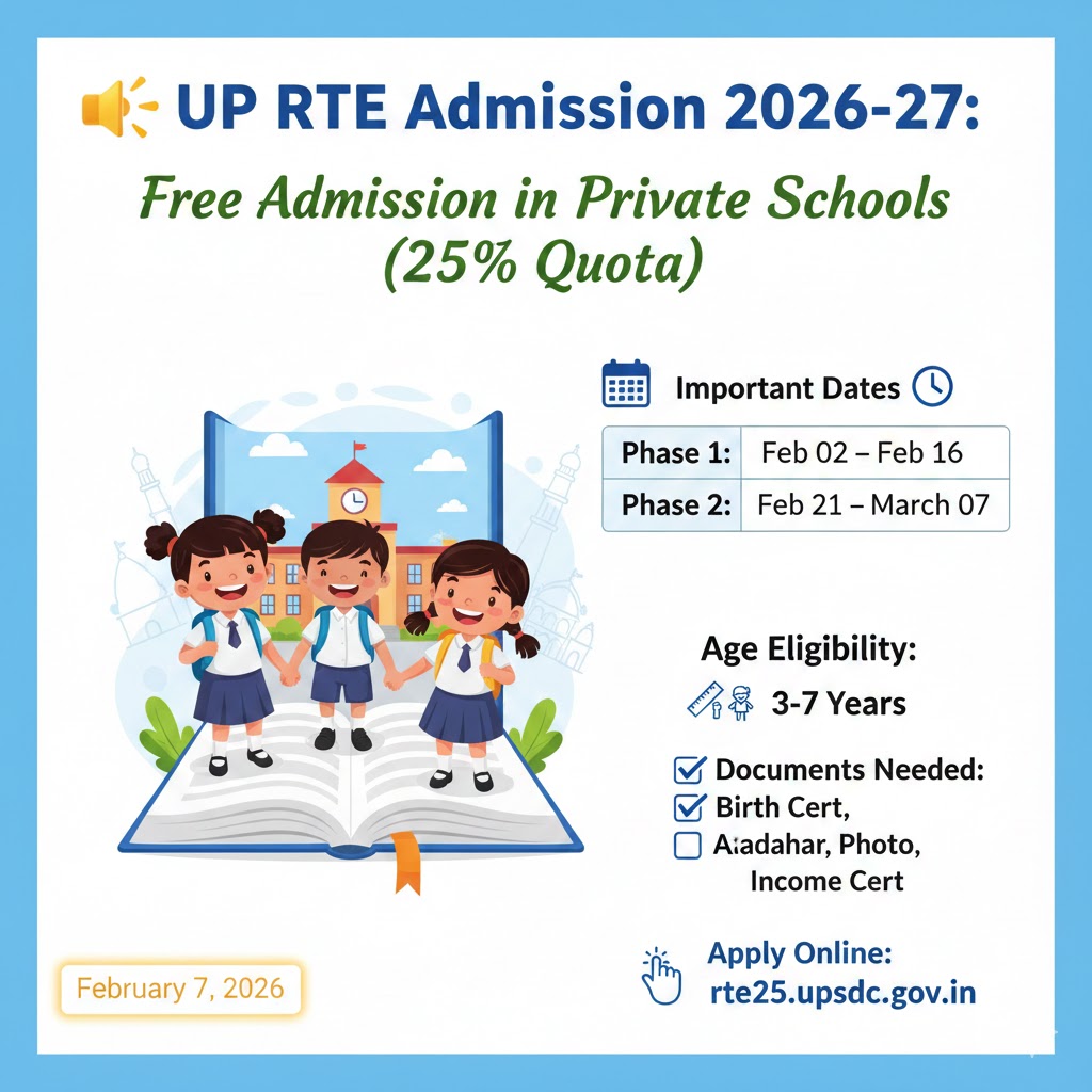 UP RTE Admission 2026-27